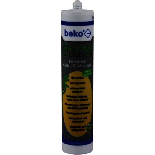 BekoGroup KLEBSTOFF GECKO HYBRID POP / BEKOGR 2453101 WEISS/310ML 245 310 1