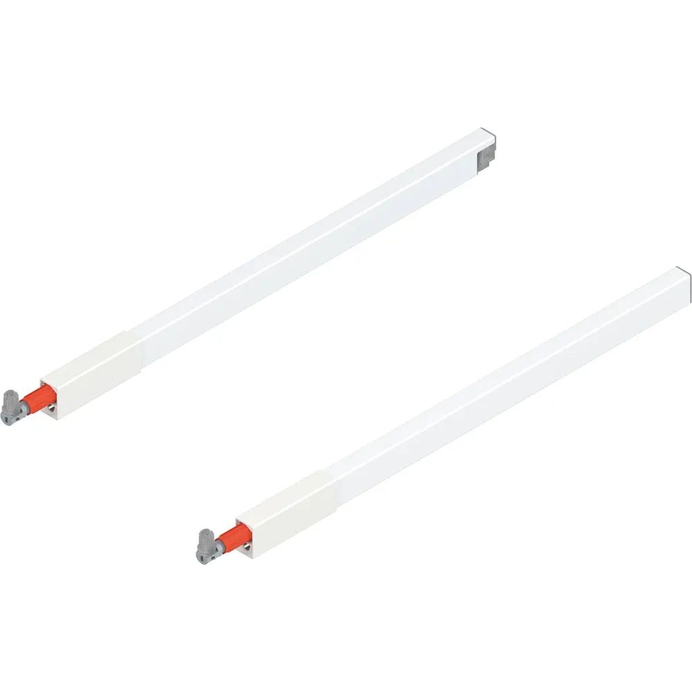 BLUM TANDEMBOX antaro Längsreling Set, NL 450, Seidenweiß