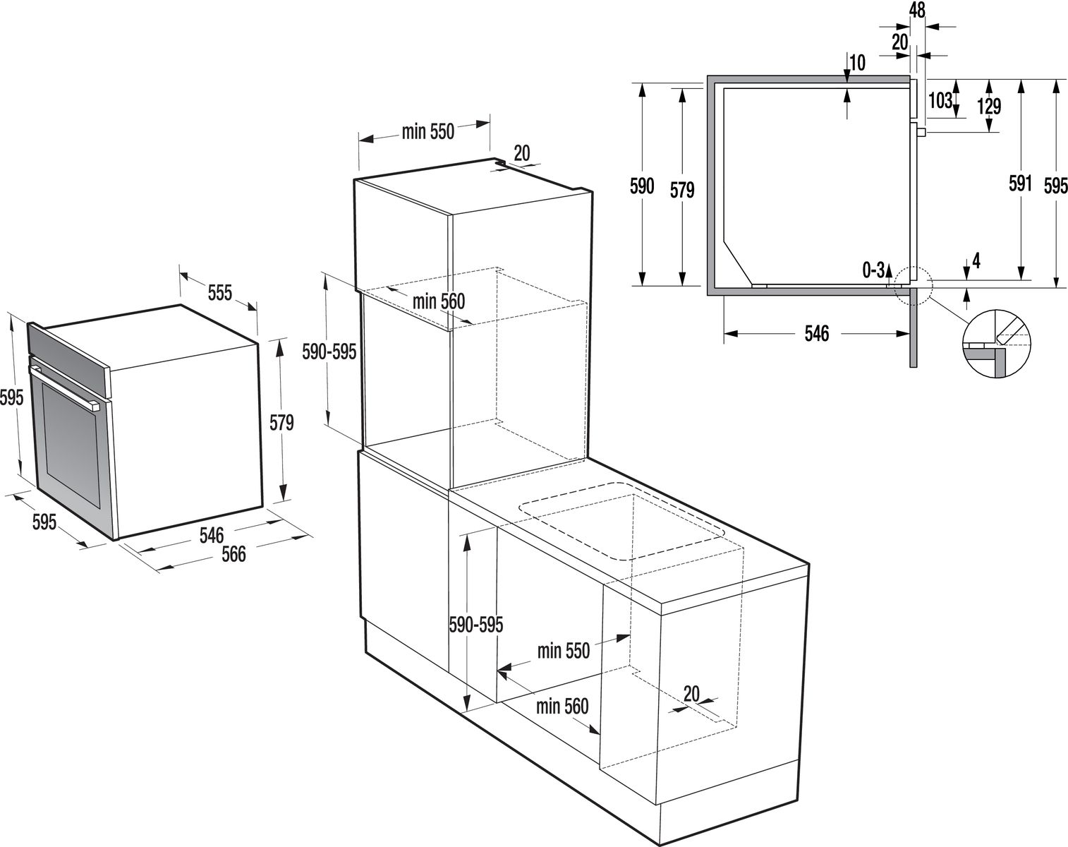 Gorenje BCS747S34X 