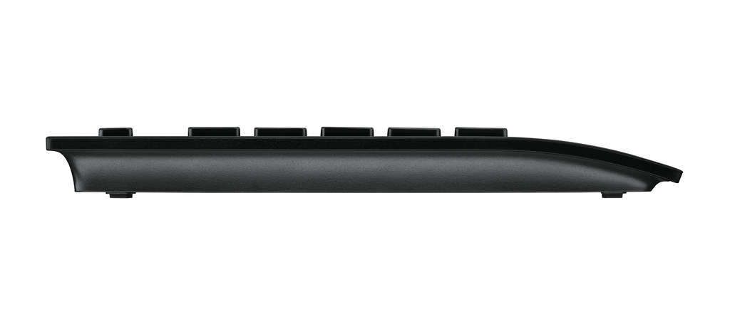 Logitech K280e - Tastatur - USB - Deutsch - Schwarz
