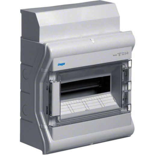Hager VECTOR VERT.IP65 12PLE QC PE/N / HAGER VE112DN