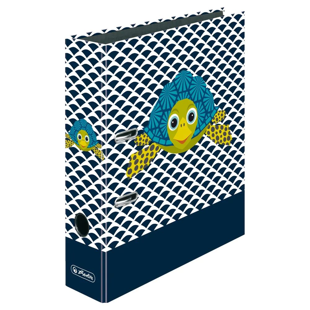 herlitz Ordner maX.file A4 8cm Cute Animals Turtle