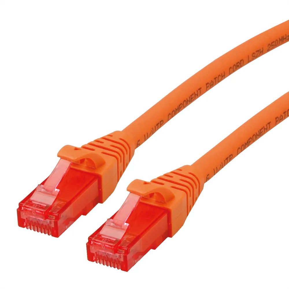 ROLINE Patchkabel Cat.6 UTP, Component Level, LSOH, orange, 2 m