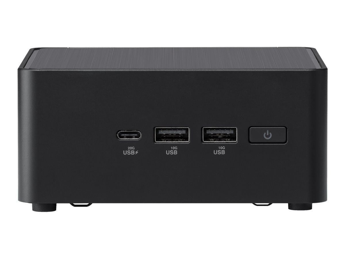ASUS NUC 14 Pro RNUC14RVHI300000I - Barebone - Mini-PC - 1 x Core 3 100U / 1.2 GHz - RAM 0 GB - Intel Graphics - Bluetooth 5.3, Wi-Fi 6E, 1GbE, 2.5GbE - WLAN: Bluetooth 5.3, 802.11a/b/g/n/ac/ax (Wi-Fi 6E)
