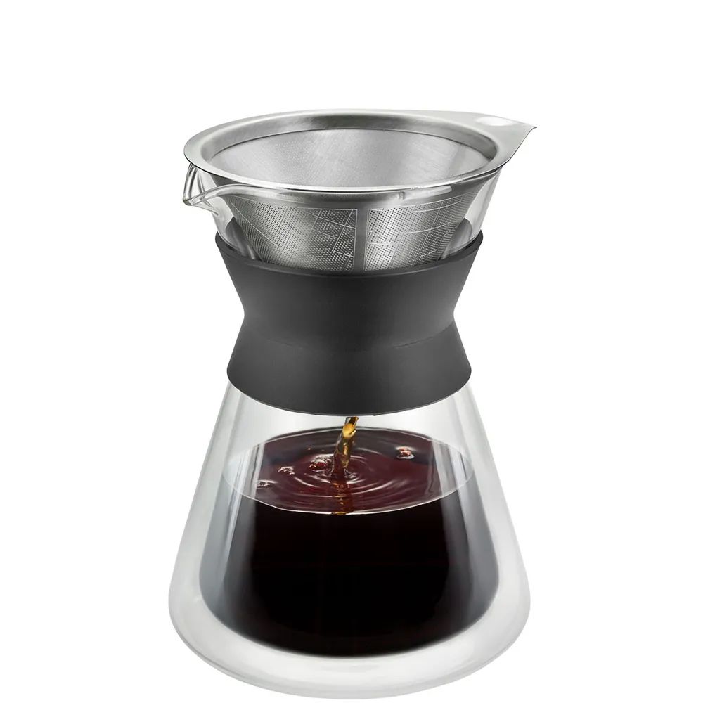 GEFU Kaffeebereiter mit Filter BUTIO THERMO, 500 ml