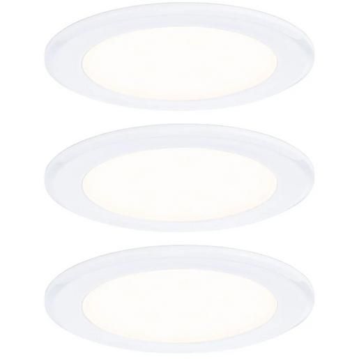 Paulmann MÖBELEINBAUSTR.SET 3X2,5W 830 / PAULMA MÖBEL WEIß 25N527 93115