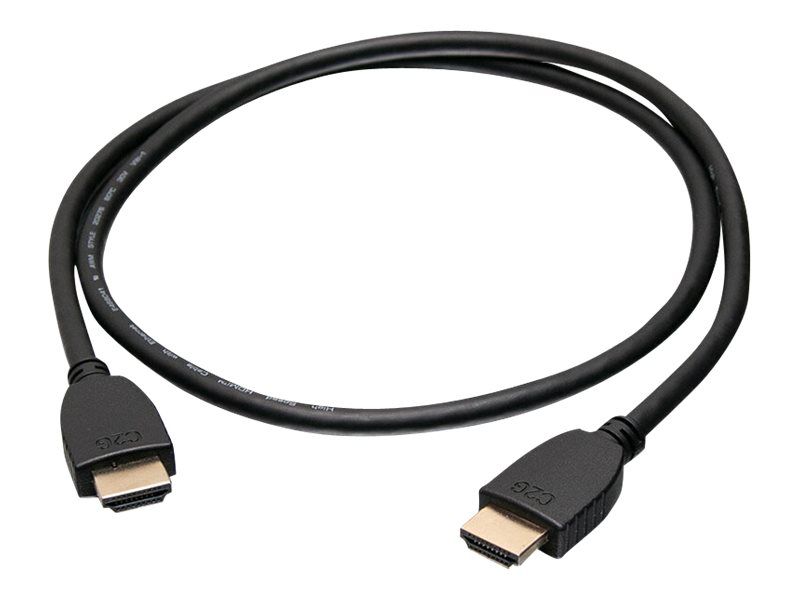 C2G 6ft 4K HDMI Cable with Ethernet - High Speed