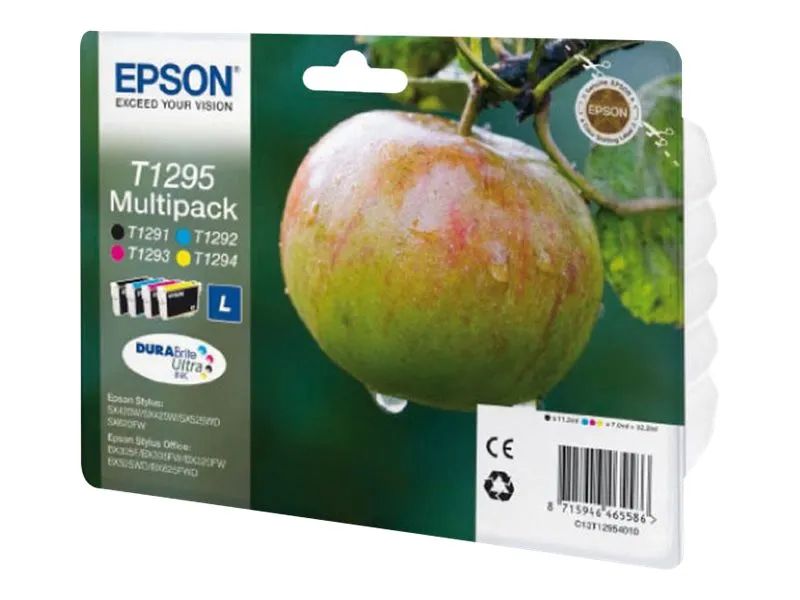 Epson T1295 Multipack - 4er-Pack - Schwarz, Gelb
