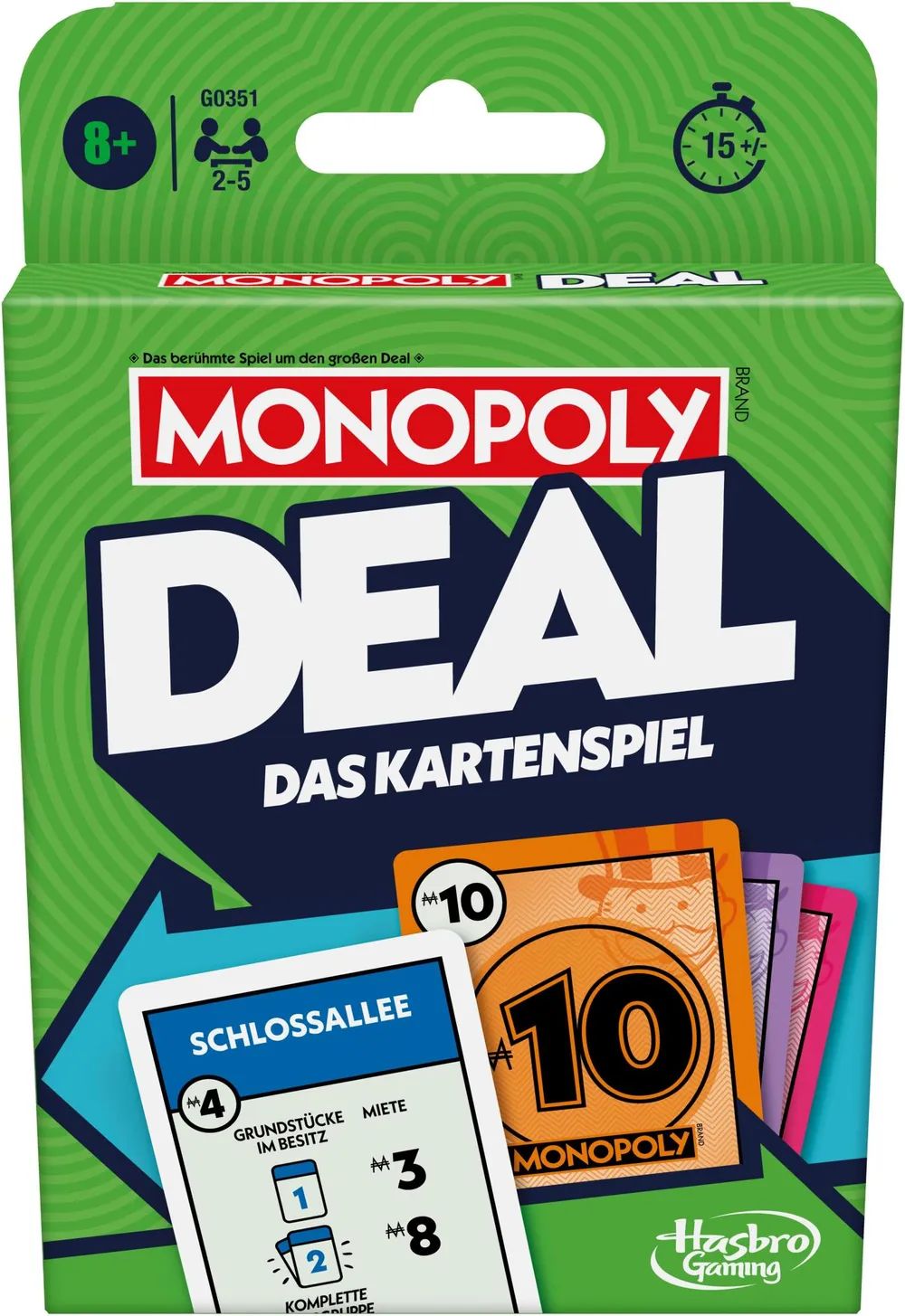 Hasbro European Trading B.V. Monopoly Deal Kartenspiel