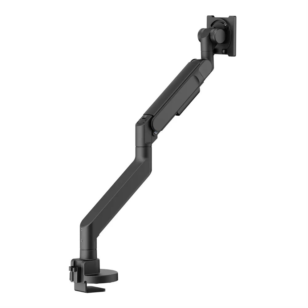 ROLINE LCD-Monitorhalterung mit Gasfeder, Tischmontage, hochbelastbar bis 27kg, 
