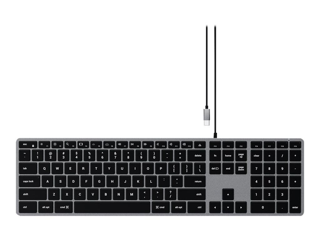 Satechi Slim W3 - Tastatur - hinterleuchtet