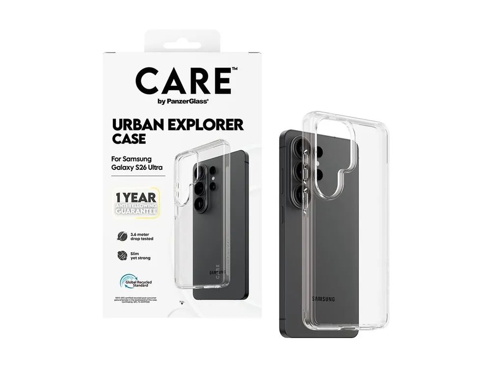 PanzerGlass CARE by PanzerGlass Urban Explorer - Hintere Abdeckung für Mobiltelefon - Thermoplastisches Polyurethan (TPU)