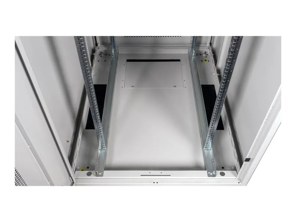 ROLINE Basic - Schrank Netzwerkschrank - perforierte Tür, 800x1000 BxT - RAL 7035, Hellgrau - 42HE - 48.3 cm (19")