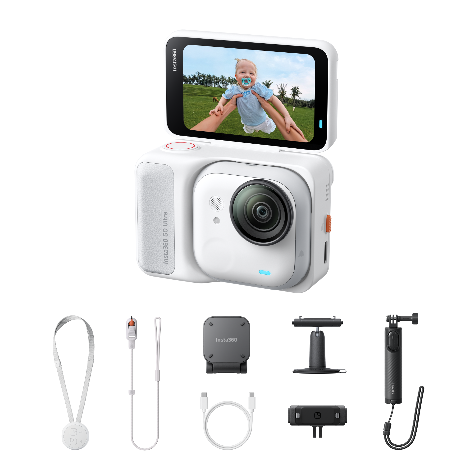 Insta360 Go Ultra Creator Bundle Weiß