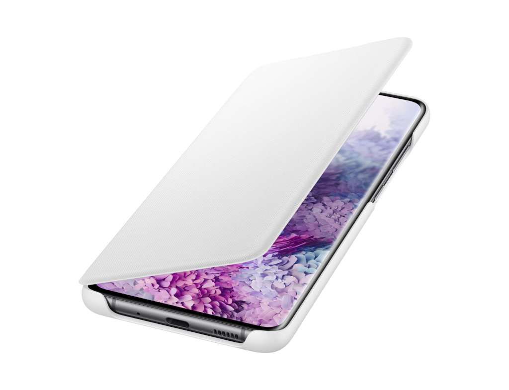 Samsung LED-View-Cover "EF-NG985" für Galaxy S20+, Weiß
