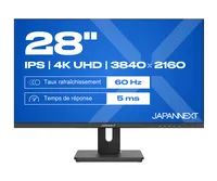 JAPANNEXT 71,1cm JN-IPS280UHD60F-C65W-HSP 16:9 HDMI/DP UHD - Flachbildschirm (TFT/LCD)