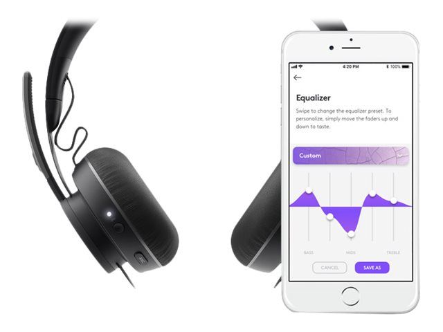 Logitech Zone Wireless MS - Headset - On-Ear