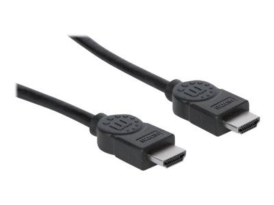 Manhattan HDMI Cable with Ethernet, 1080p@60Hz (High Speed)