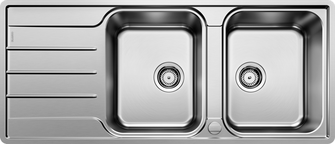 Blanco Lemis 8 S-IF Edelstahl Bürstfinish