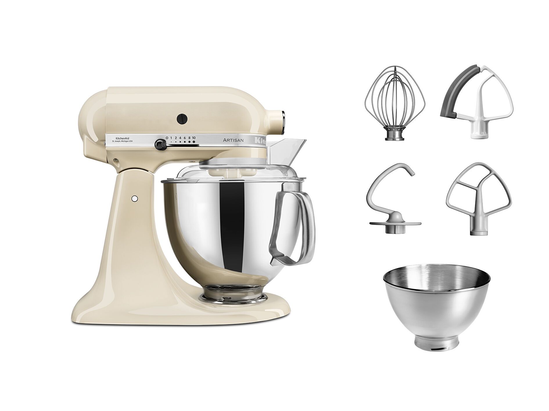 KitchenAid 5KSM175PSEAC, Crème Open-Box