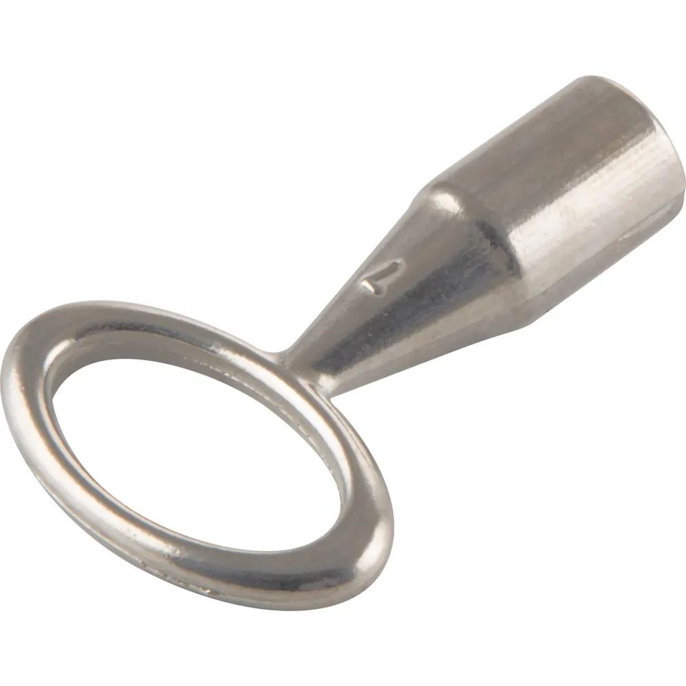 Schachermayer VVP SECOTEC Kamintürschlüssel 7 mm Vierkant vernickelt SB-1 BL4