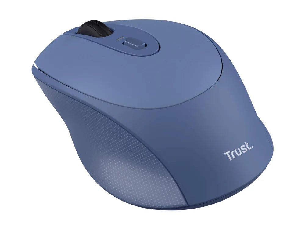 Trust Zaya - Maus - wiederaufladbar - rechts- und linkshändig - optisch - 4 Tasten - kabellos - 2.4 GHz - kabelloser Empfänger (USB)