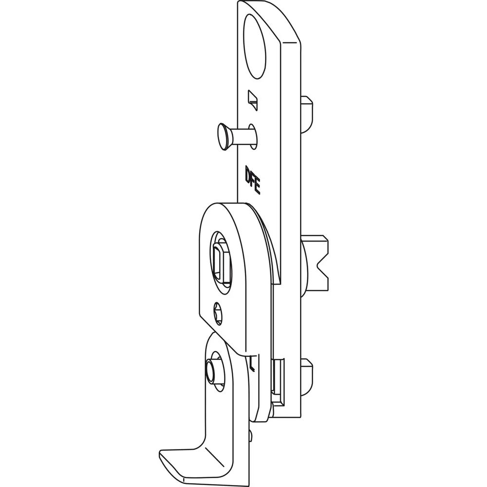 WINKHAUS Fehlschaltsicherung FSA.13, für 13 mm Versatz, silber