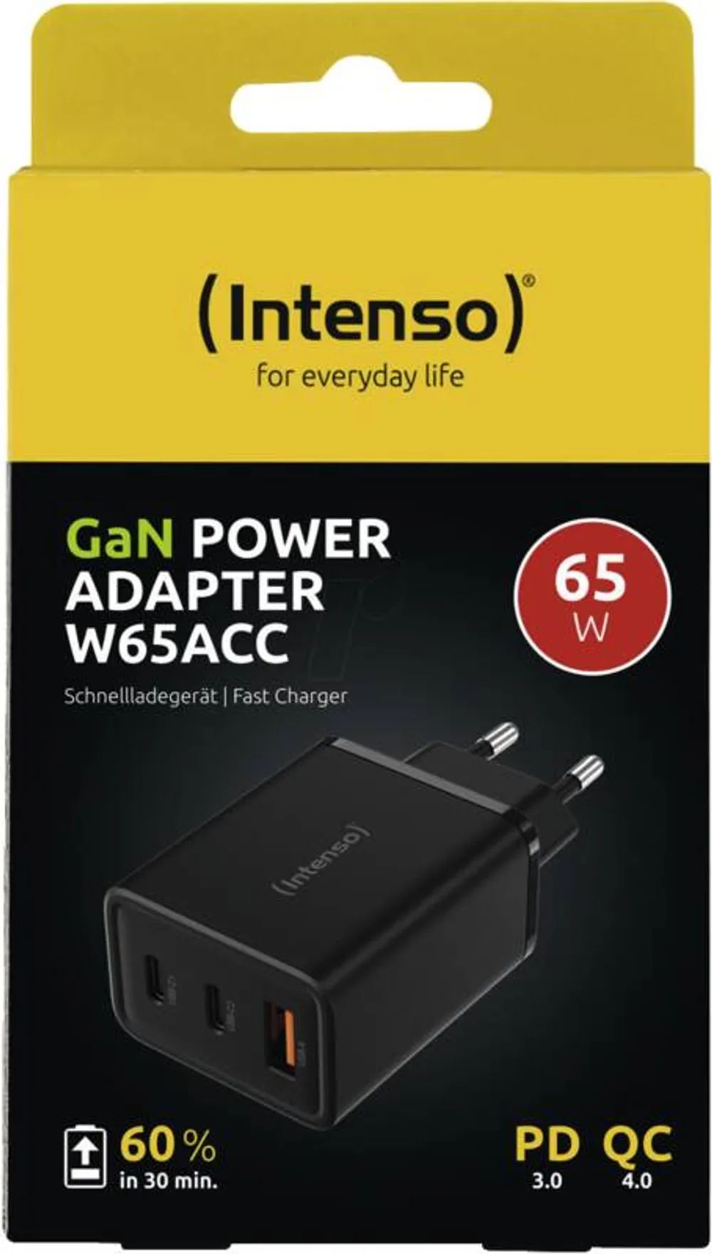 Intenso Power Adapter W65ACC GaN