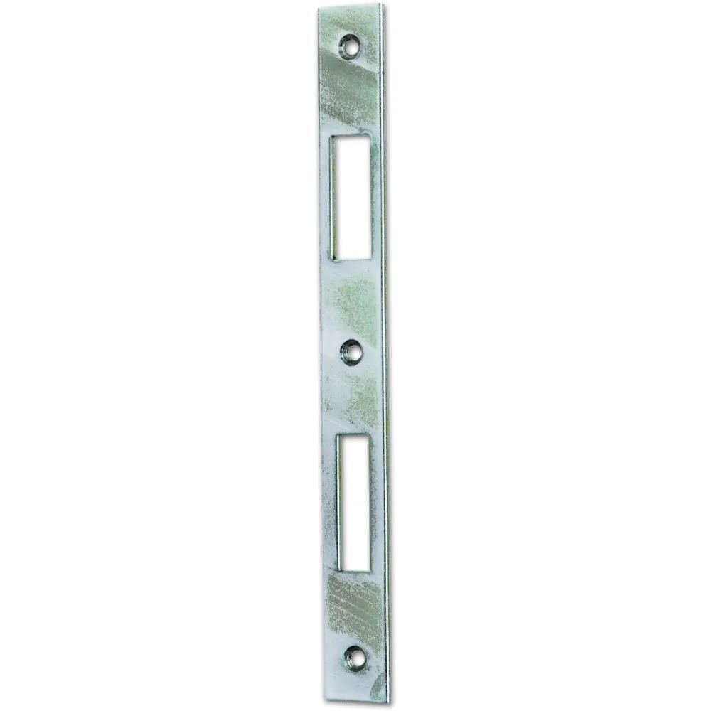 Hilber Beschläge GesmbH Beschläge unde Metallwarenerzeugung Schließblech gerade, 210 x 24 x 2 mm, Stahl verzinkt silberfärbig
