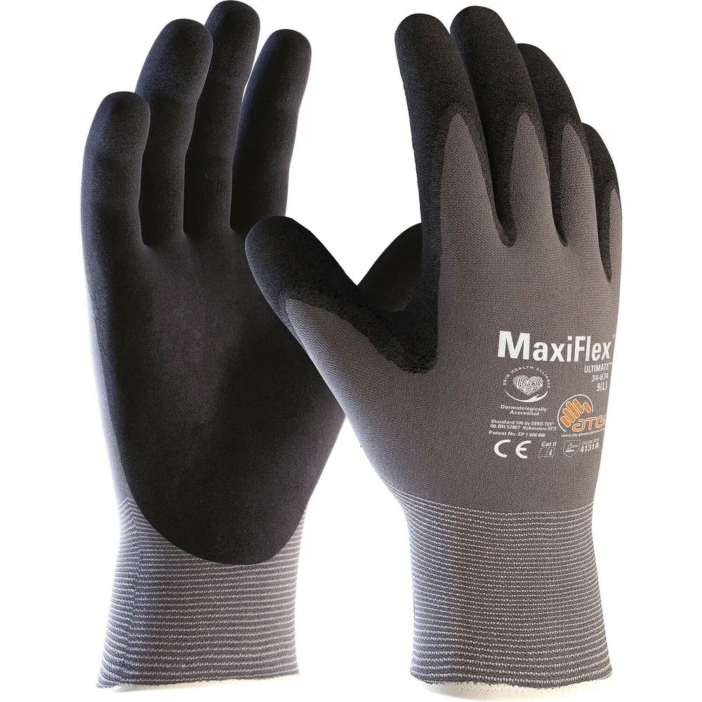 ATG Schutzhandschuh MaxiFlex® Ultimate 34-874 Größe 9