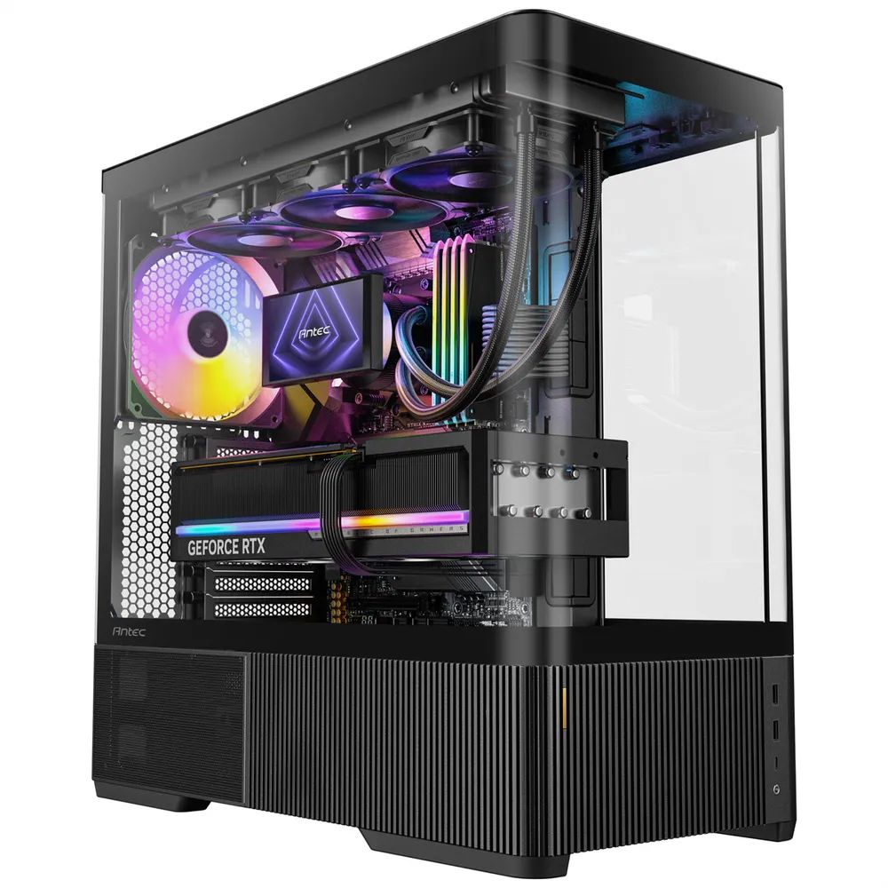 ANTEC Constellation C6 Curve ARGB PC Gehäuse ATX Midi Tower, schwarz