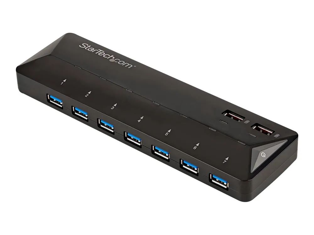 StarTech.com 7 Port USB 3.0 Hub plus dediziertem Ladeport