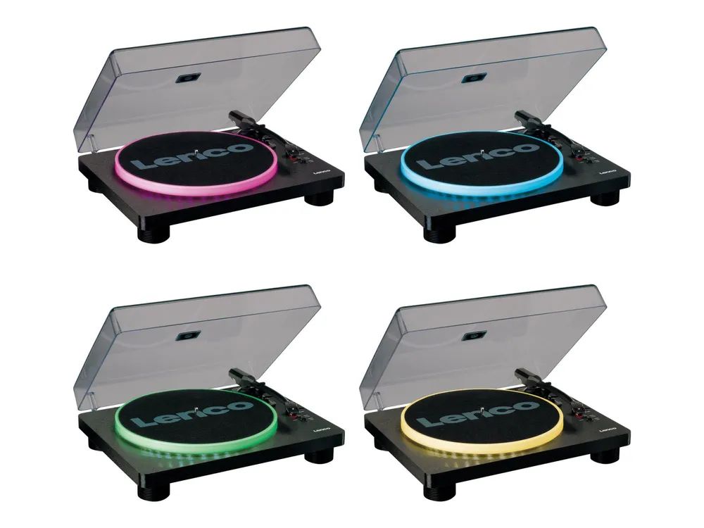 Lenco LS-50LED - Plattenspieler - 4 Watt (Gesamt)