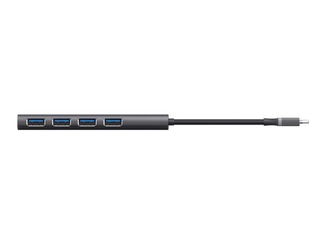 Trust Halyx - Hub - USB-C - 4 x USB 3.2 Gen 1