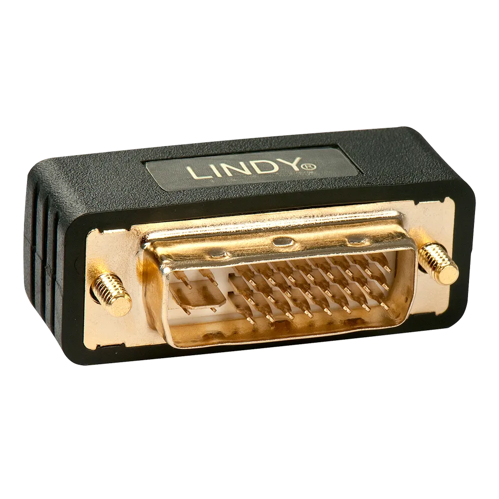 Lindy Premium - Port Protector - DVI-I (M) zu DVI-I (W)