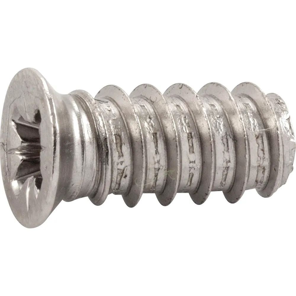Hettich Marketing und Vertriebs Gmb & Co. KG HETTICH Systema Top 2000 Systemschraube Senkkopf ø 6,0x14 mm, vernickelt
