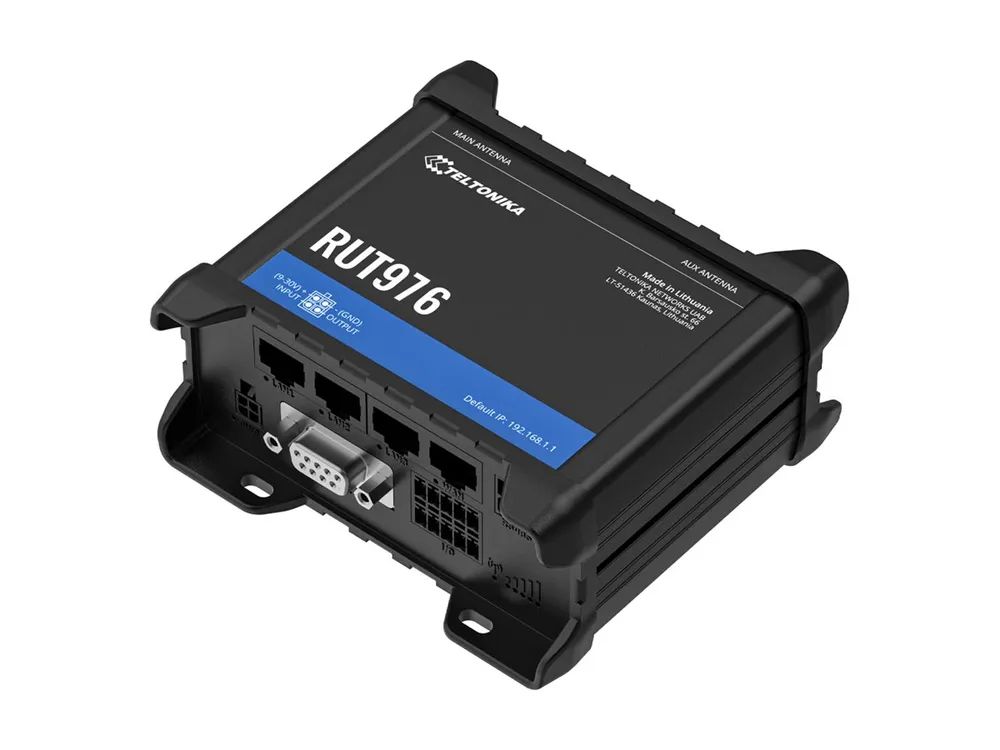 Teltonika · Router· RUT976· Redcap 5G· eSIM - Router - WLAN