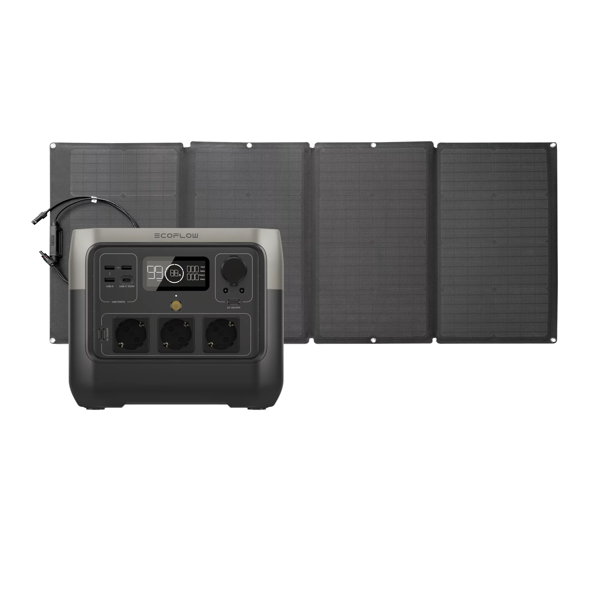 EcoFlow River 2 Pro Solargenerator Bundle