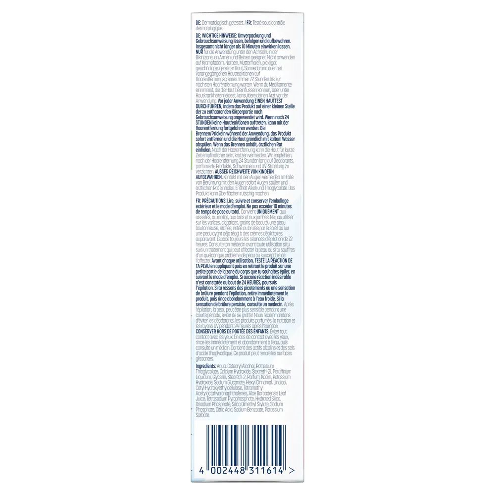 Veet Haarentfernungscreme Bikini&Achseln Sensitive 100ml