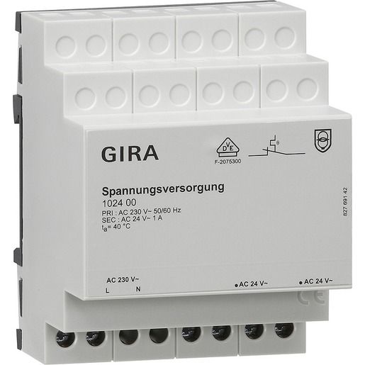Gira SPANNUNGSVERS. 24VAC 1A REG / GIRA 102400 INSTABUS 102400