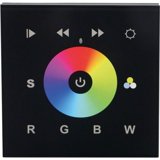 SmartLed WANDCONTROLLER RGBW 4X5A / SMARTL SR-2811PWM SCHWARZ SR-2811PWM(black)