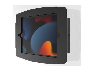 Compulocks iPad Pro M4 11" (2024), Apex Secured Enclosure Wall Mount - Gehäuse - für Tablett - Glasbefestigung, Raum - verriegelbar - hochwertiges Aluminium - Schwarz - Bildschirmgröße: 27.94 cm (11")
