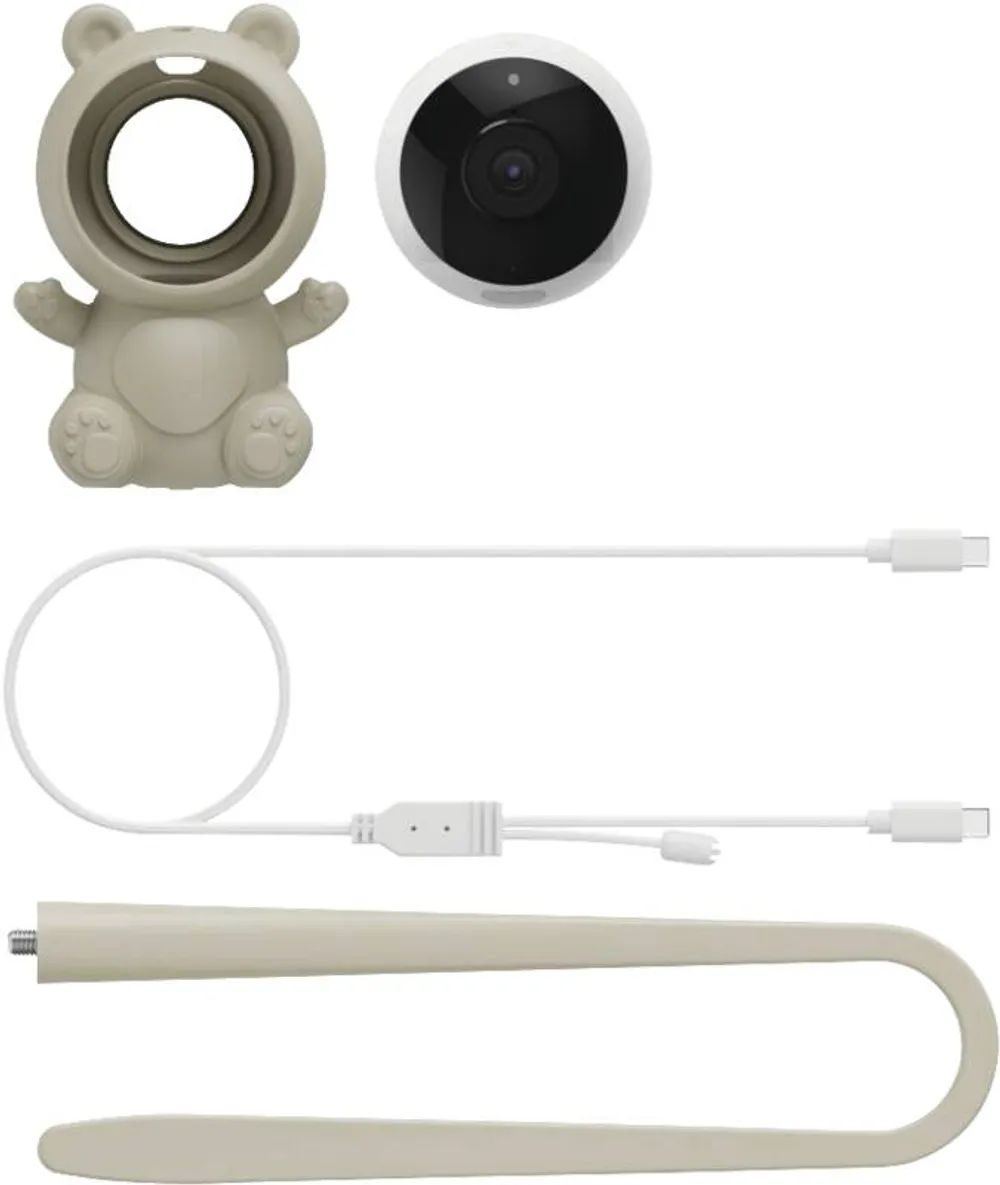 Hama Smarte Überwachungskamera, für Babys, WLAN, App, Nachtlicht, Audio, 1080p
