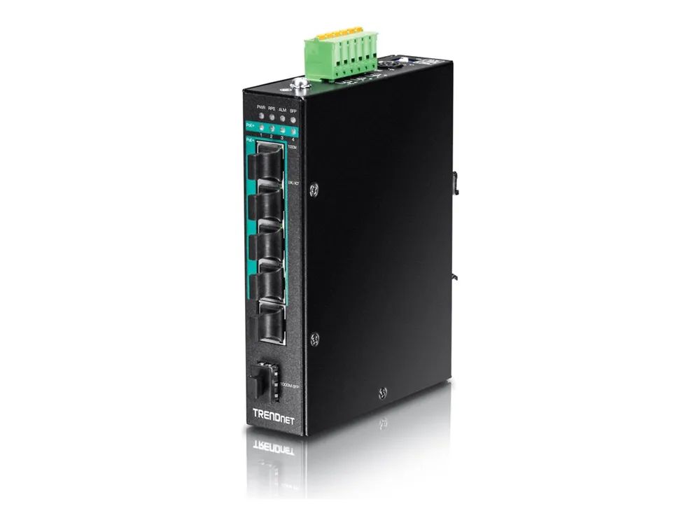 TRENDnet TI-PG541 - Switch - 4 x 10/100/1000 (PoE+)