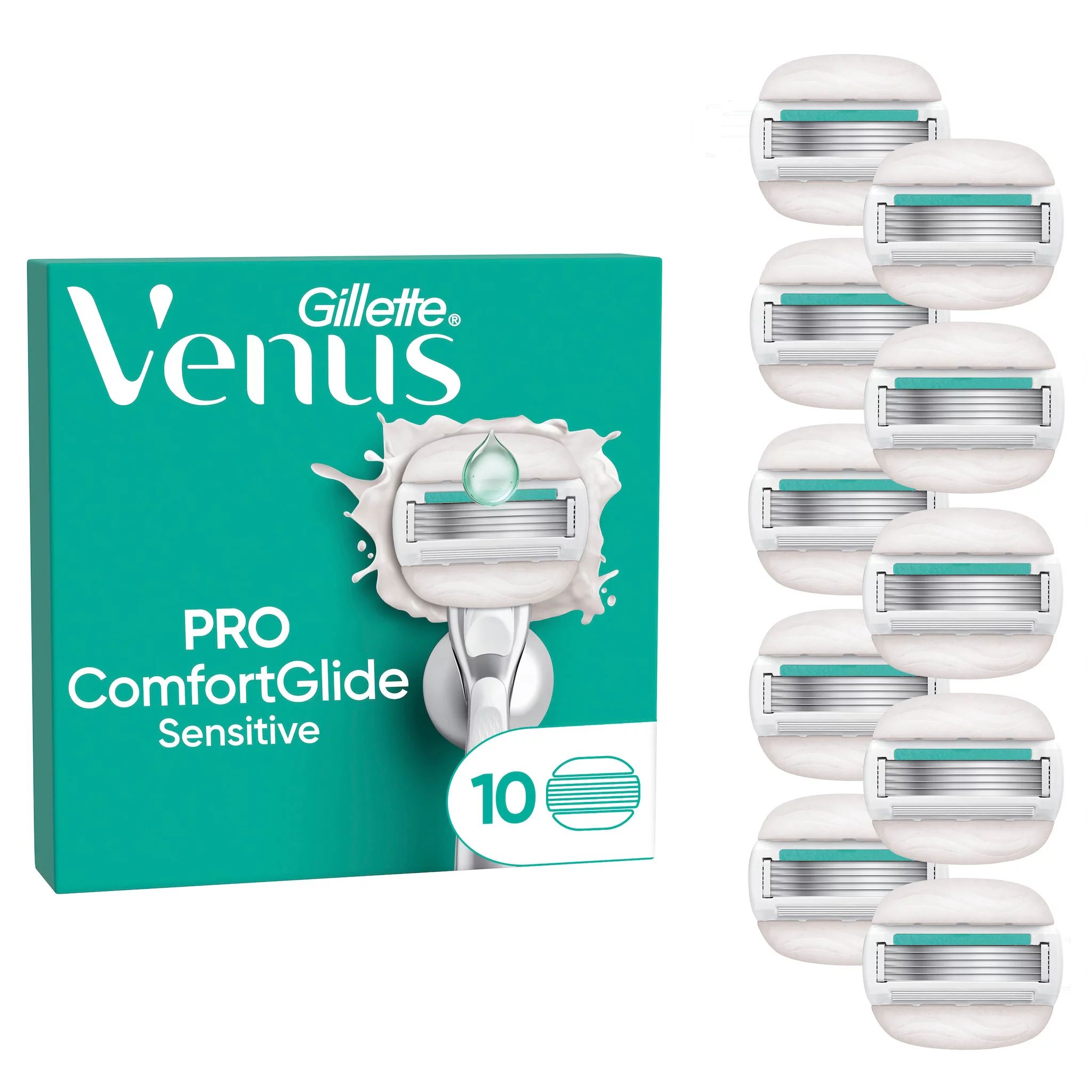 Gillette Venus Comfortglide Sensitive Systemklingen