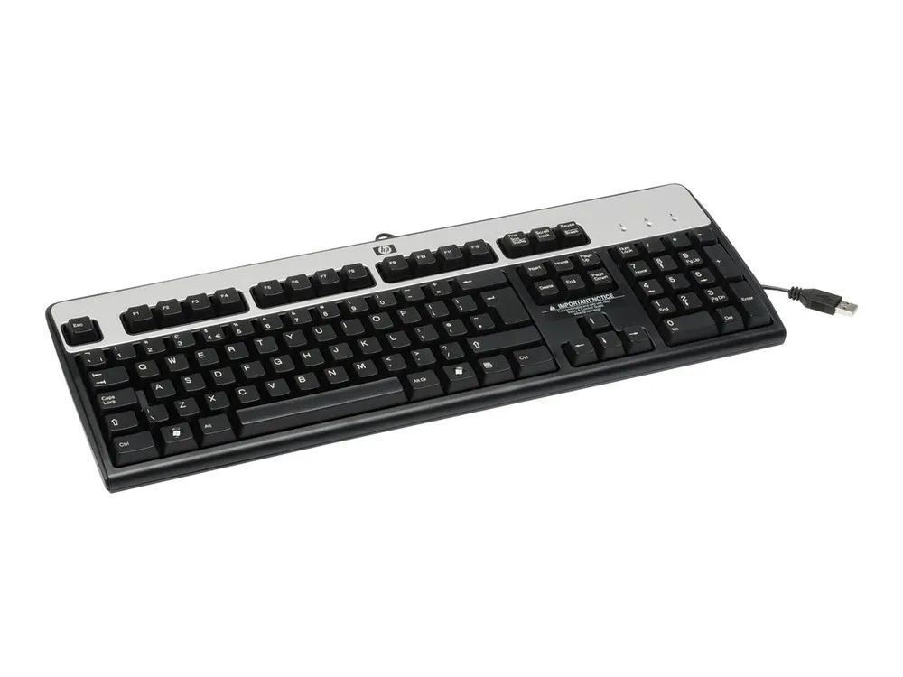 HPE Standard - Tastatur - USB - Schweiz - Silber
