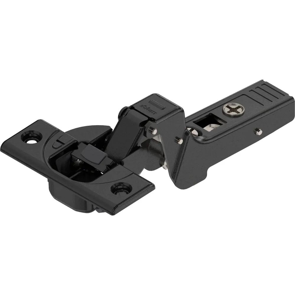 BLUM CLIP top BLUMOTION ONYX Profiltürscharnier 95°, 18mm gekröpft, Schrauben