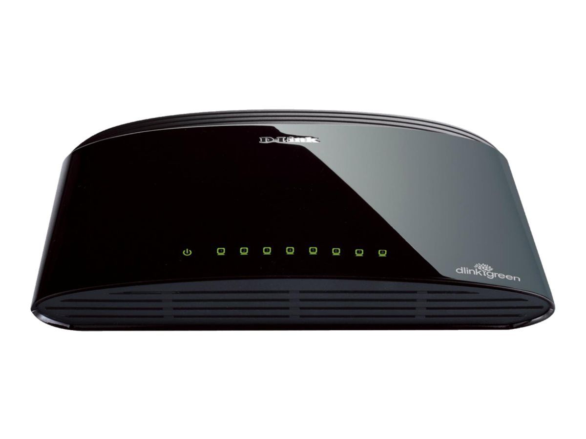 D-Link DES 1008D - Switch - unmanaged - 8 x 10/100
