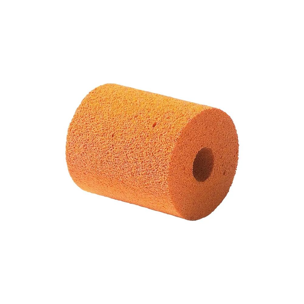 Ginzinger Ewald KG Bau- und Möbeltischlerei Auftragswalze zu Leimroller 75 Ausführung: Schwammgummi 75 mm orange