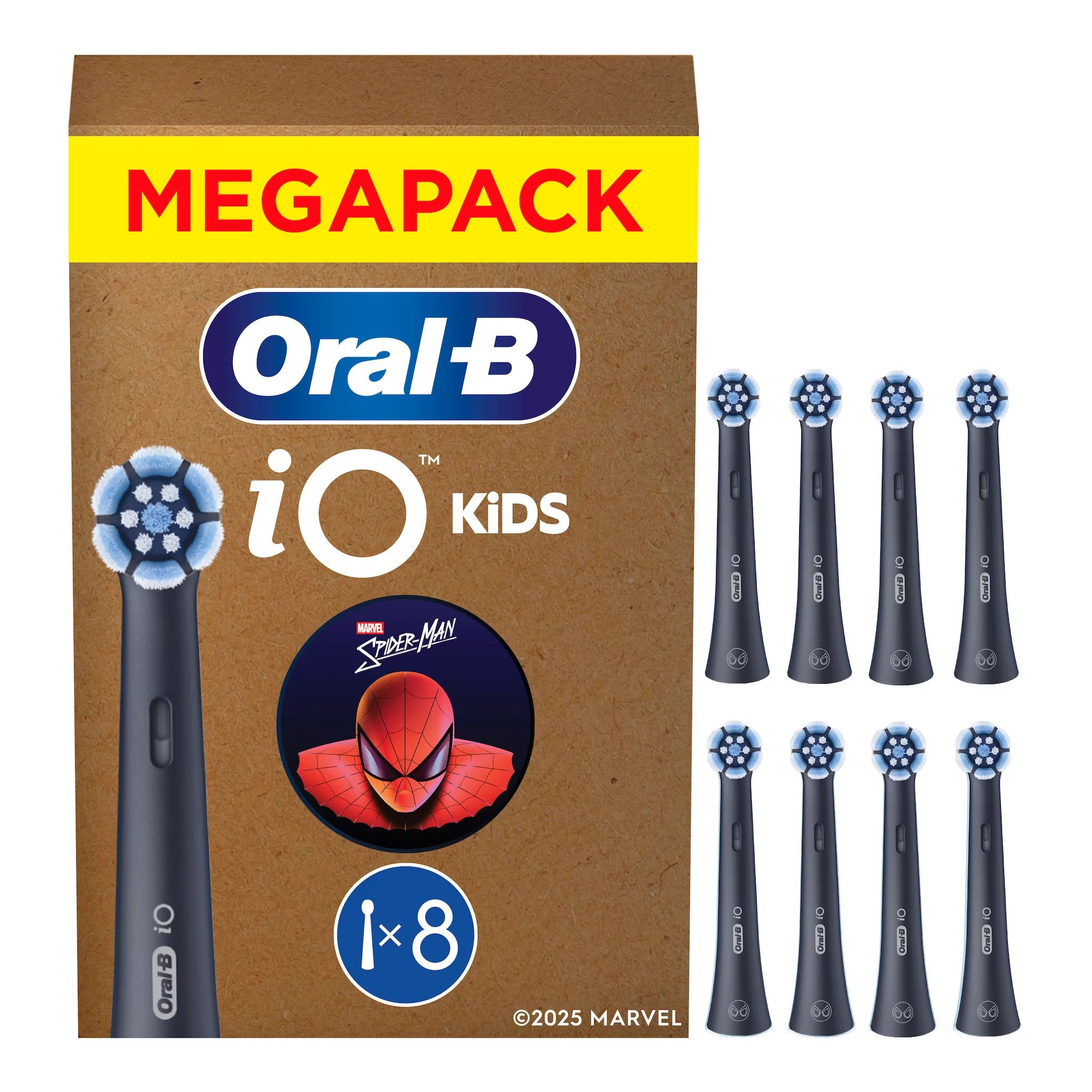 Oral-B Aufsteckbürsten iO Kids Spiderman 8er FFU